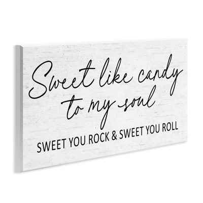 Traduction libre: Sweet Sweet Candy