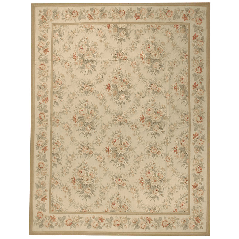Wool Oriental Area Rug, Rectangle 2' x 4'