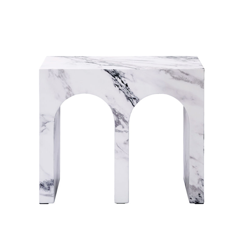 Fritzy Engineered Stone End Table