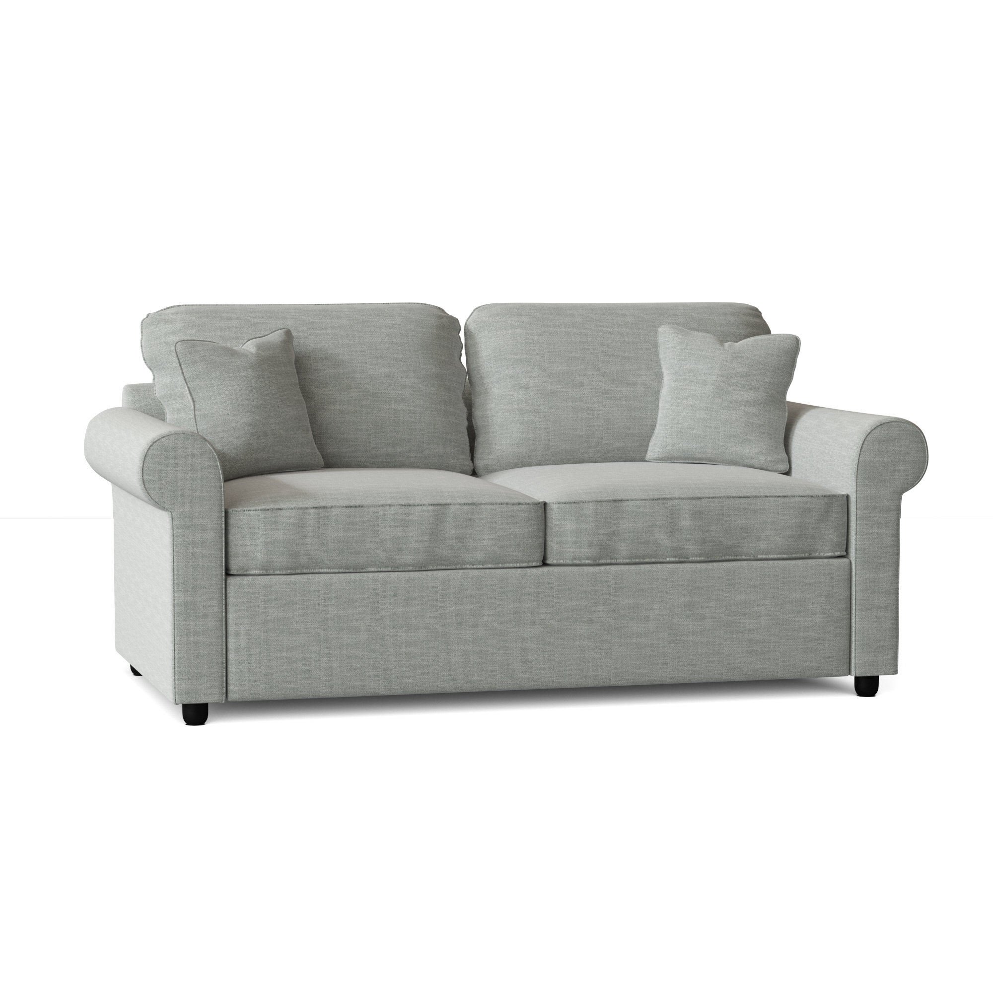 Warrington 76'' Upholstered Sleeper Sofa, Conversation Capri