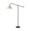 162cm Polished Arched Floor Lamp-1352280138