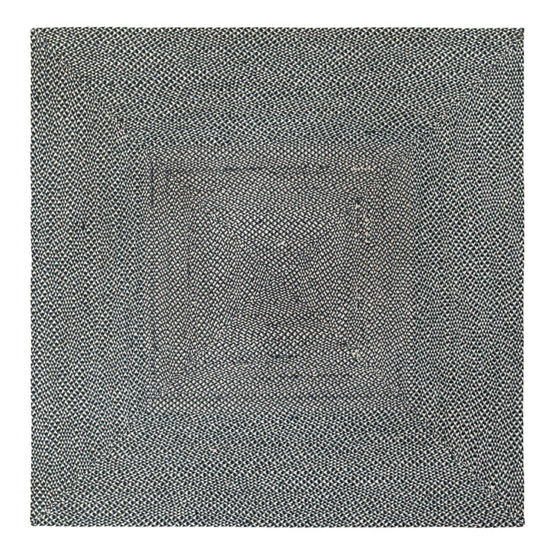  Tapis en jute tressé Tweed, Carré 7 pi 10 po
