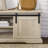 Oropeza 48" Sliding Door Storage Bench-808149725