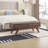Modern Storage Bench with Solid Wood Legs, Perfect for End of Bed or Entryway-1648383380