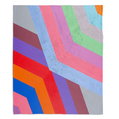 Couverture sherpa doux en di angle