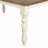 Two-Tone Wood Upholstered Dining Bench-1226330027
