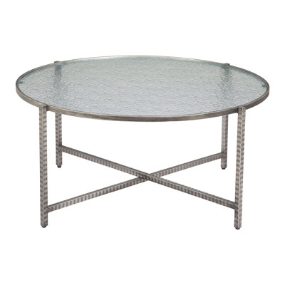 Table basse Vetro - argent
