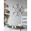 Wood Snowflake Ornament - White-985374003