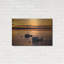 Mur en métal «Sunset At Anchor» par Rick Berk-1936615248