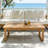 Acacia Wood Outdoor Coffee Table
