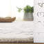 Tapis ivoire / gris en laine / coton touffeté à la main Ebony 929-108597582