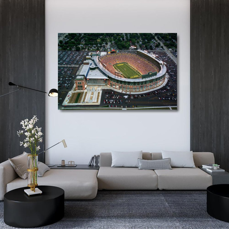 Lambeau Field, 31" H x 48" W