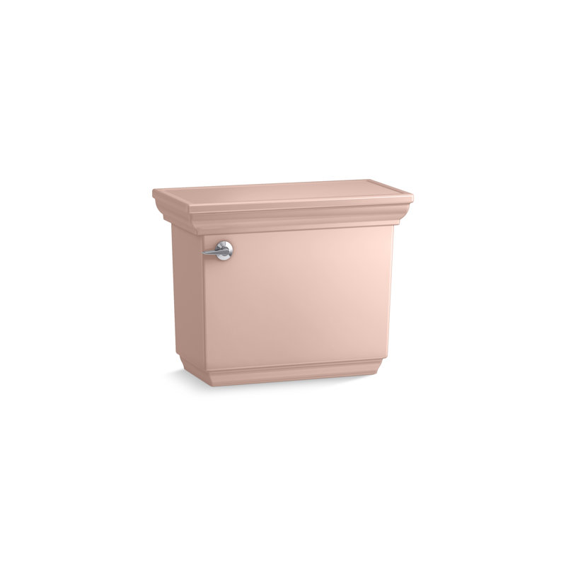 Memoirs Stately Toilet Tank with Left-Hand Trip Lever, 1.28 GPF, Peach Blow