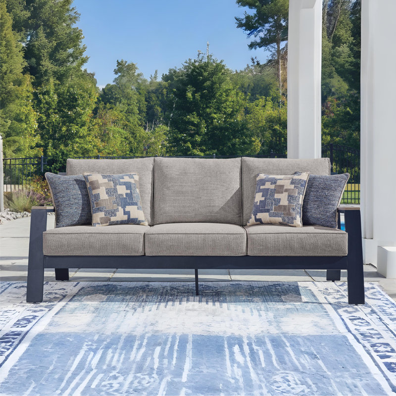 Canapé d'extérieur avec coussin Mabry Shores