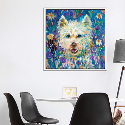 Westie by Sue Gardner - Painting on Canvas