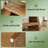 Entryway Bench,2-Tier Shoe Bench,Rectangular Bed Bench