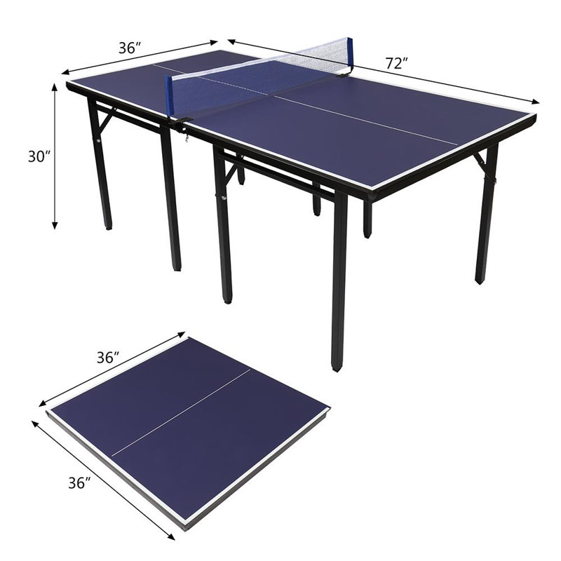 Winado Foldable Table Tennis Table
