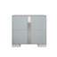 Table de chevet avec miroir Glam-1218737094