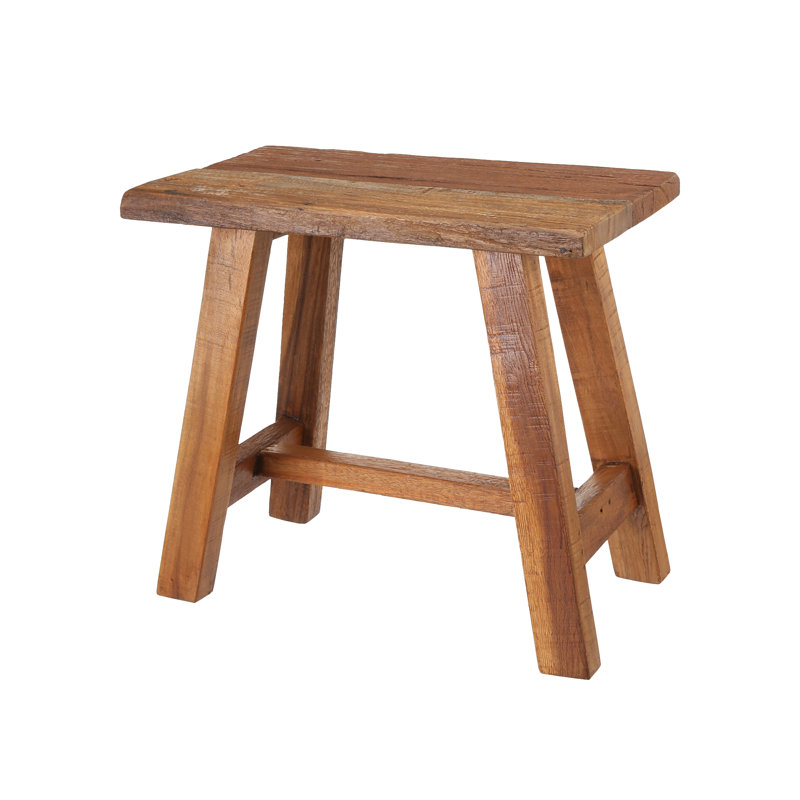 Steeves Solid Wood Accent Stool