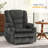 27.2" Extra Wide Dual Motor Power Recliner Lift Chair with Massage and Dual Heating, Infinite Position, Fabric-1859175157