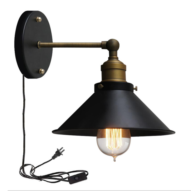 Astle Plug-in Swing Arm Sconce