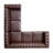 Raidon L-Shaped PU Leather Sectional Sofa-123292738