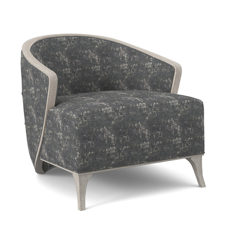 Penegrine Lounge Chair, Filigree Ivory, Bisque