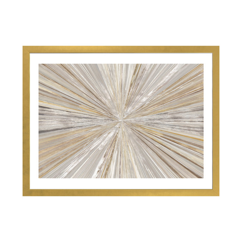 « scintillation light i » par tom reeves-print, H 24 po x l 32 po, Papier dans un cadre photo, Doré