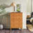 Haney Solid Wood 4-Drawer Dresser-132100103