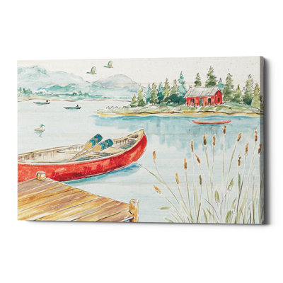 « lake moments i », impression sur toile