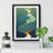 Stream Abstract Vol.2 - Single Picture Frame Print-675503419-675503417
