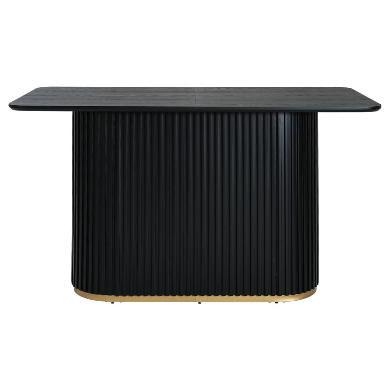Table de comptoir, Noir