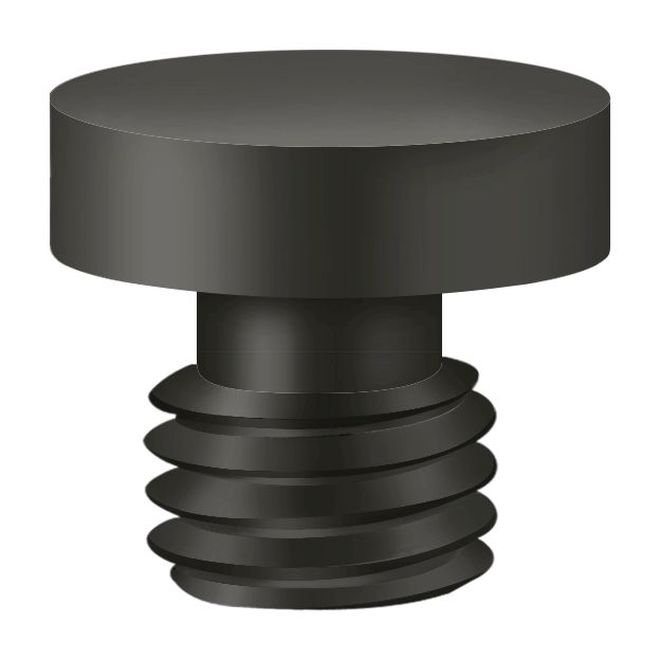 Bout de bouton Deltana CHBU10B; Finition bronze huilé, Bronze huilé