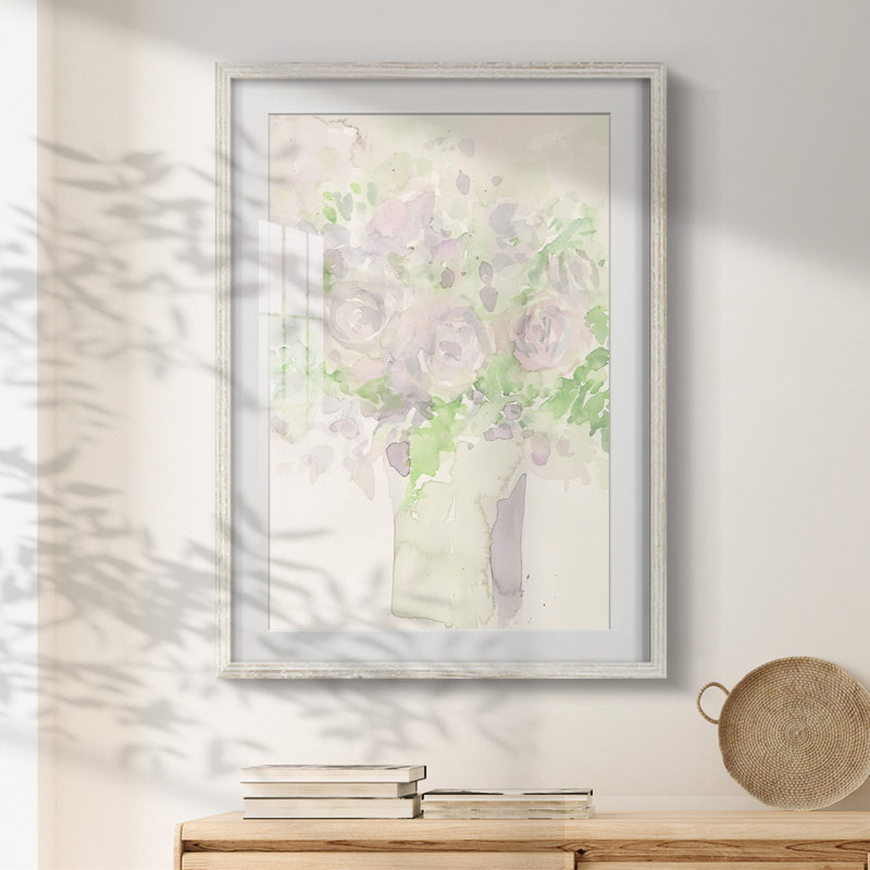 Amboise - toile tendue avec châssis, H 25,5 po x l 17,5 po, Blanc