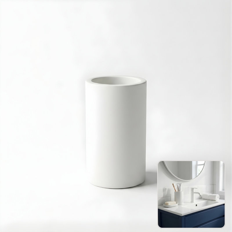 ROUS Hardware Countertop Organizer, Snow (White)
