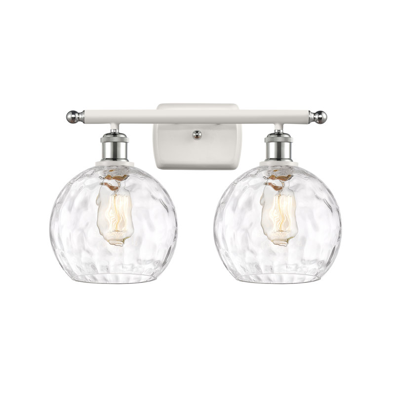 Cindi 2 - Light Vanity Light, No Bulb Included, White Polished Chrome