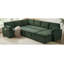 Canapé-lit convertible 111 po Canapé modulaire en U avec méridienne réversible et poches de rangement pour le salon-130191779-130191781