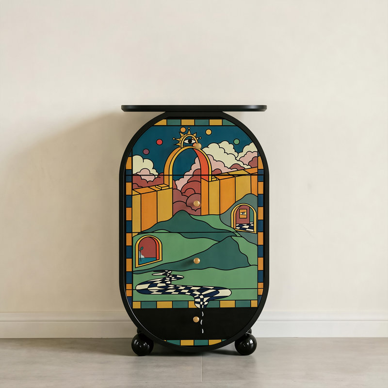 Armoire de décoration multifonctionnelle de style français moderne