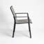 Chaise de patio empilable en aluminium-83112518