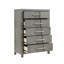 Commode 5 tiroirs de style moderne en bois-1728811576