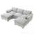 Chenille gris moyen est en rupture de stock