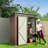 Aiho 5 ft. W X 3 ft. D Metal Vertical Storage Shed-87077908