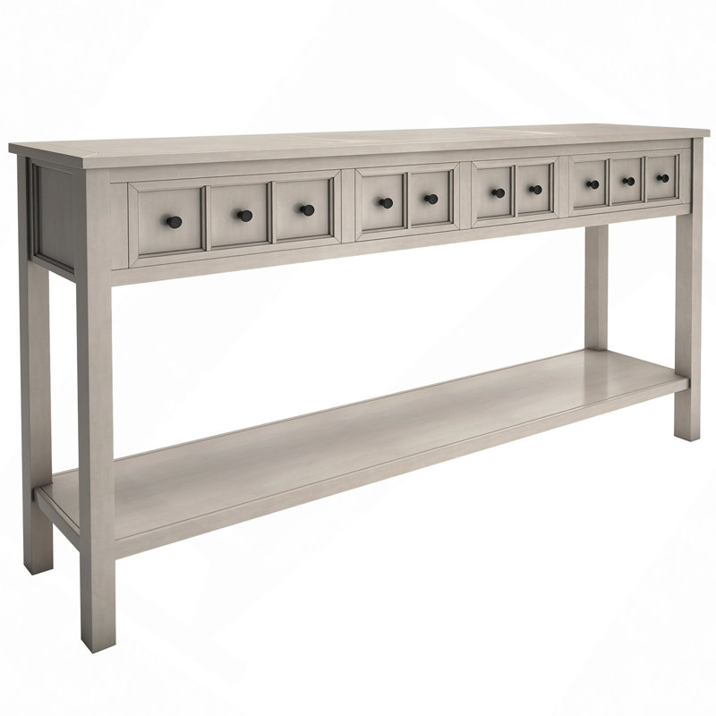 Console Rustic, Gris délavé