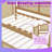 Twin\Full Size Trundle Daybed, Guest Room Space-Saver Solid Pine Frame & Rattan Bed-1972483204