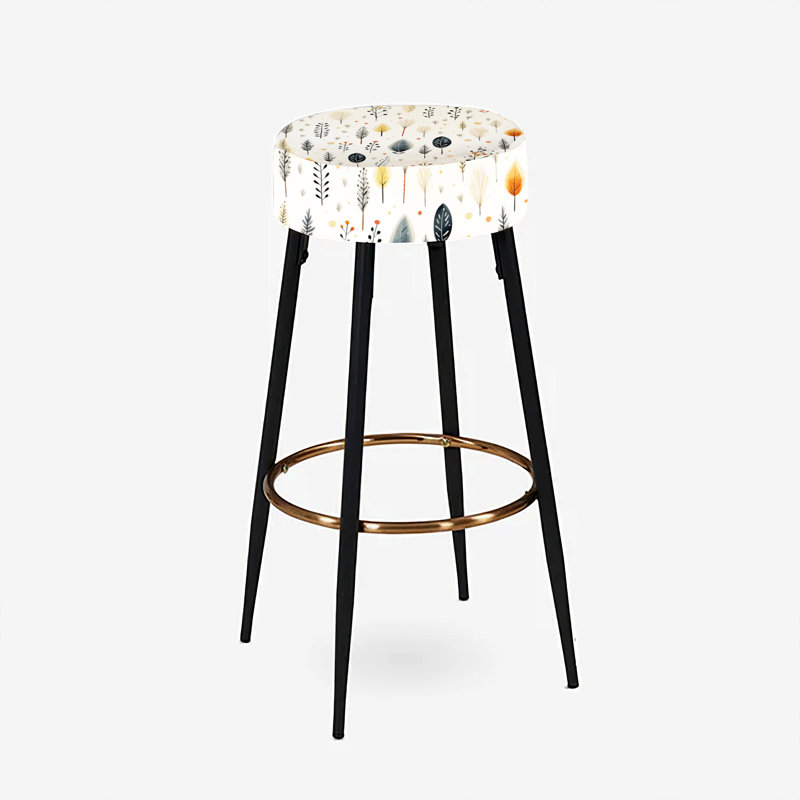 Ensemble de 2 tabourets de bar Boho
