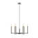 6-Light Modern Candelabra Inspired Chandelier
