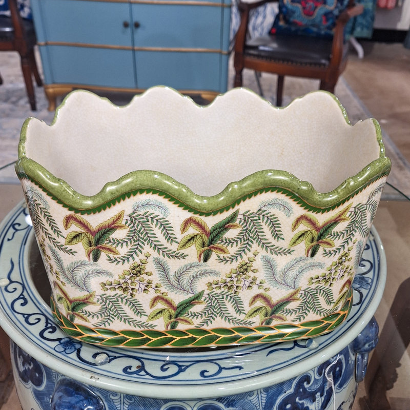Pot de fleurs en céramique fait à la main