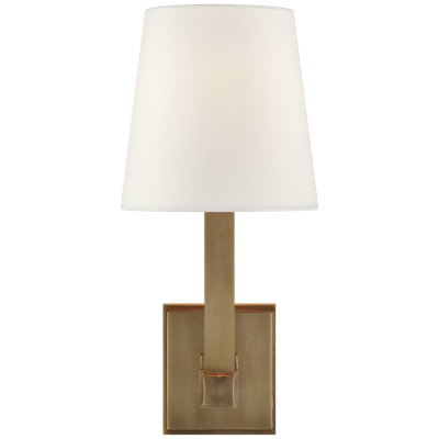 Chapman & Myers Square Tube Single Sconce