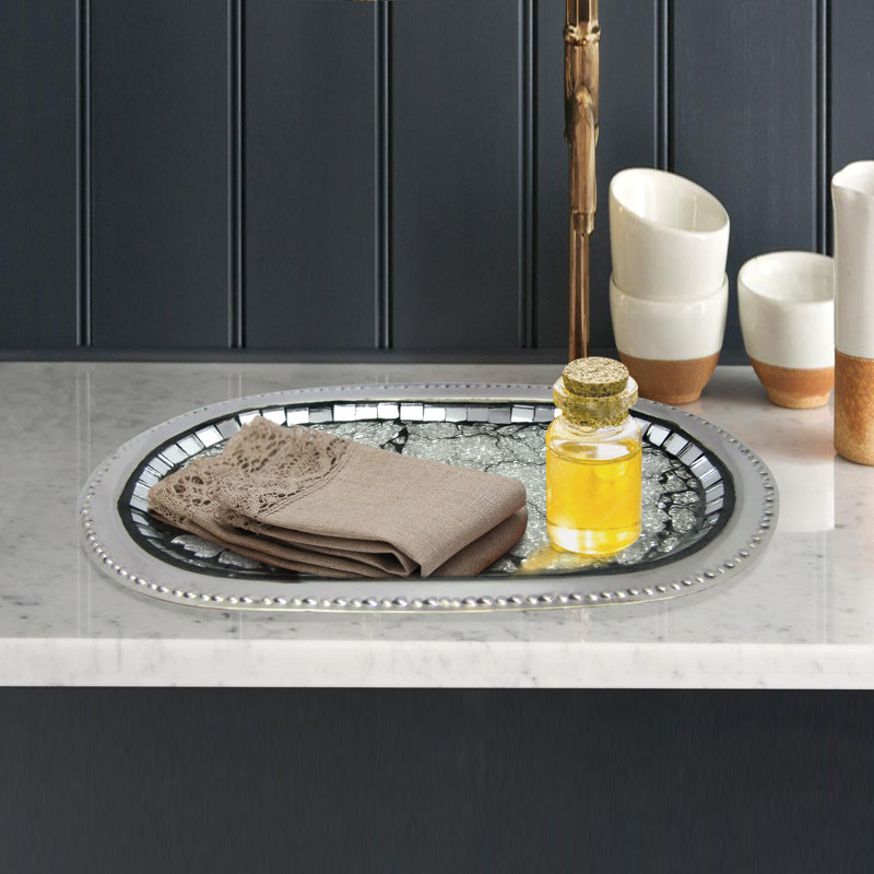 Plateau pour accessoires de salle de bain service Burna