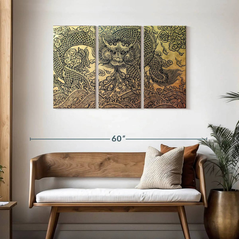 Brampt Legendary Dragon, 28" H x 45" W
